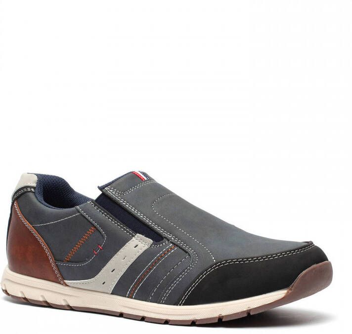 Scapino Blue Box instappers donkerblauw buin