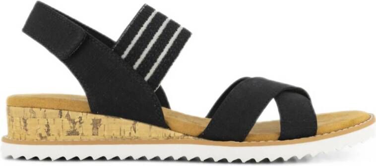 Skechers sandalen zwart