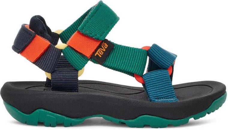 Teva sandalen groen blauw oranje Jongens Textiel 24 25