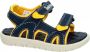 Timberland Perkins Row sandalen donkerblauw geel Jongens Imitatieleer Meerkleurig 26 - Thumbnail 1