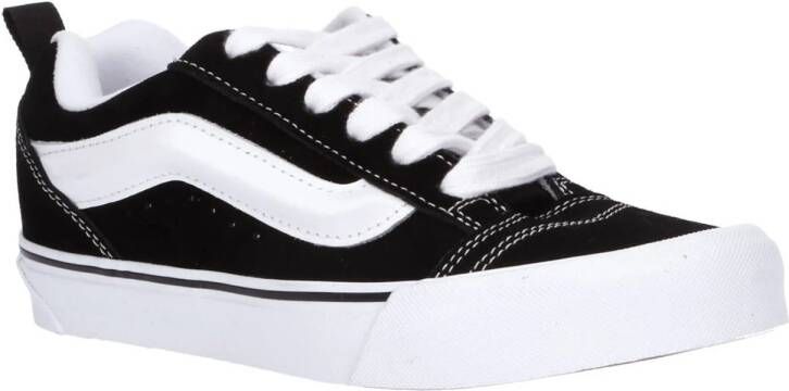 Vans Knu Skool | Black True White Zwart Suede Lage sneakers Unisex