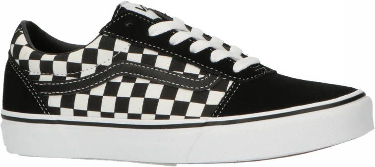 VANS Ward Checkerboard sneakers zwart wit
