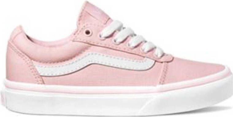 Vans Ward sneakers roze wit Jongens Meisjes Canvas 34
