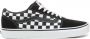 Vans Ward Sneakers Heren (Checkered) Black True White - Thumbnail 1