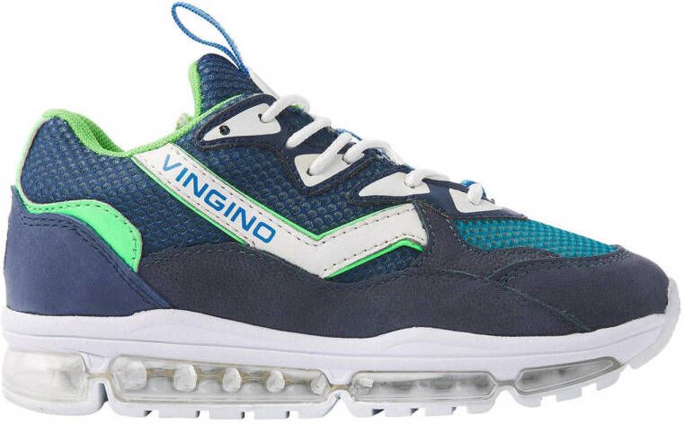 VINGINO R.SP.CT sneakers blauw turquoise Imitatieleer Meerkleurig 30