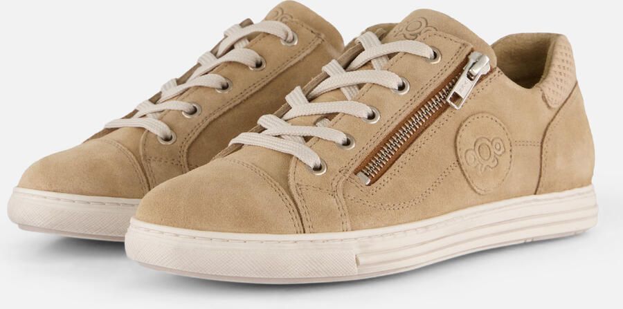 Aqa Sneakers cognac Suede Dames