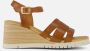 AQA Shoes A8585 Volwassenen Sandalen met hak Cognac - Thumbnail 14
