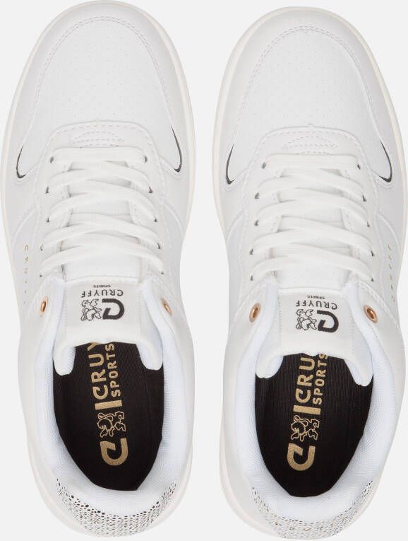 Cruyff Indoor Royal Sneakers wit Synthetisch