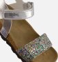 Kipling Marjorie 3 sandalen met glitters zilver Meisjes Imitatieleer 33 - Thumbnail 4