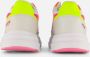 Muyters Neon Sneakers wit Synthetisch - Thumbnail 2