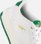 Puma Klassieke Court Sneaker met Groene en Gouden Accenten White Heren - Thumbnail 8
