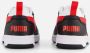 Puma Rebound V6 Lo sneakers wit rood zwart Imitatieleer 32 - Thumbnail 8