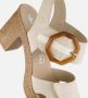 Rieker Elegante Comfortabele Sandalette Bruin Gesp Multicolor Dames - Thumbnail 14