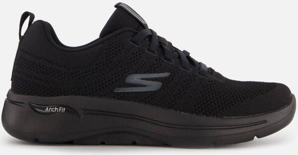 Skechers Go Walk Arch Fit Sneakers zwart Textiel