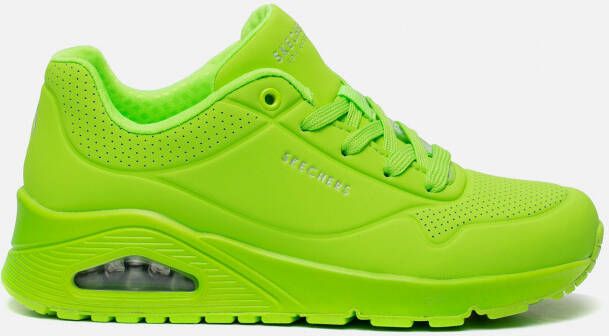 Skechers Sneakers groen Synthetisch