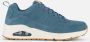 Skechers Uno Stand On Air sneakers blauw Suede Heren - Thumbnail 2