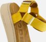 Woden Stijlvolle en Comfortabele Line Sandaal met Verstelbare Bandjes Orange Dames - Thumbnail 3