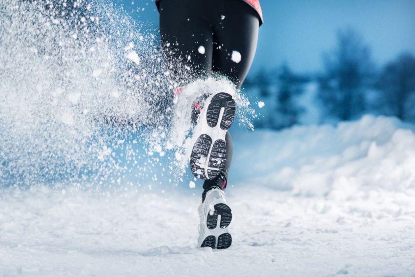 Deze vrouwenschoenen zijn geschikt voor sneeuw