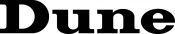Dune logo