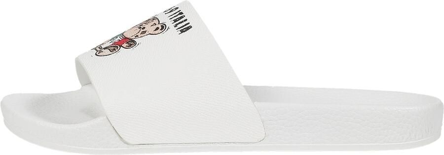 19V69 ITALIA Muiltjes 'Luu' beige rood zwart wit