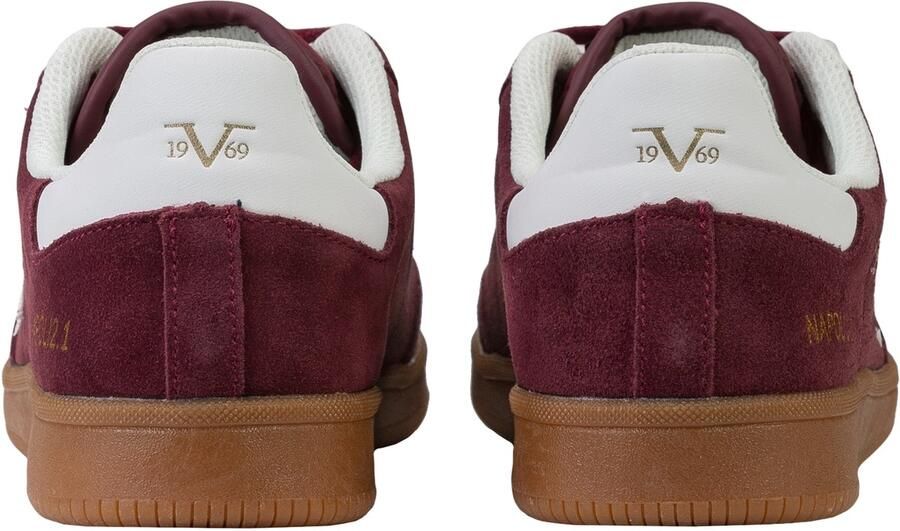 19V69 ITALIA Sneakers laag 'Napoli 2.1' bordeaux wit - Foto 2