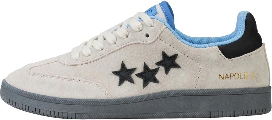 19V69 ITALIA Sneakers laag 'Napoli 2.1' crème zwart