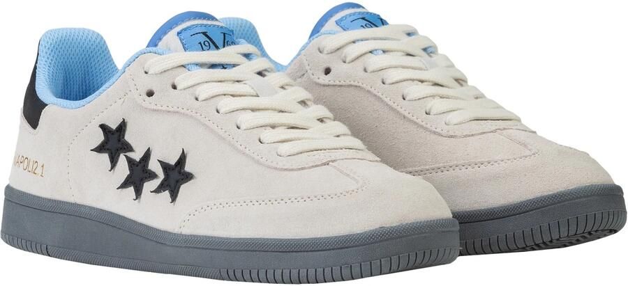 19V69 ITALIA Sneakers laag 'Napoli 2.1' crème zwart - Foto 3