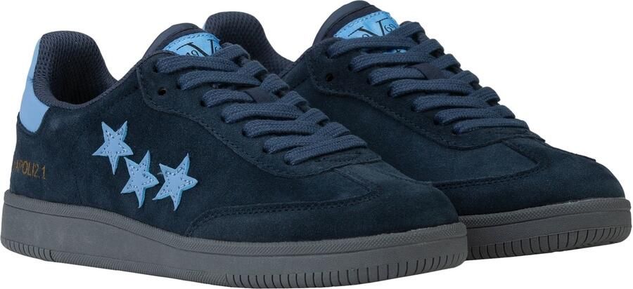 19V69 ITALIA Sneakers laag 'Napoli 2.1' navy hemelsblauw - Foto 3