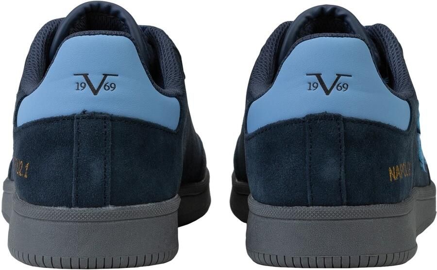 19V69 ITALIA Sneakers laag 'Napoli 2.1' navy hemelsblauw - Foto 2