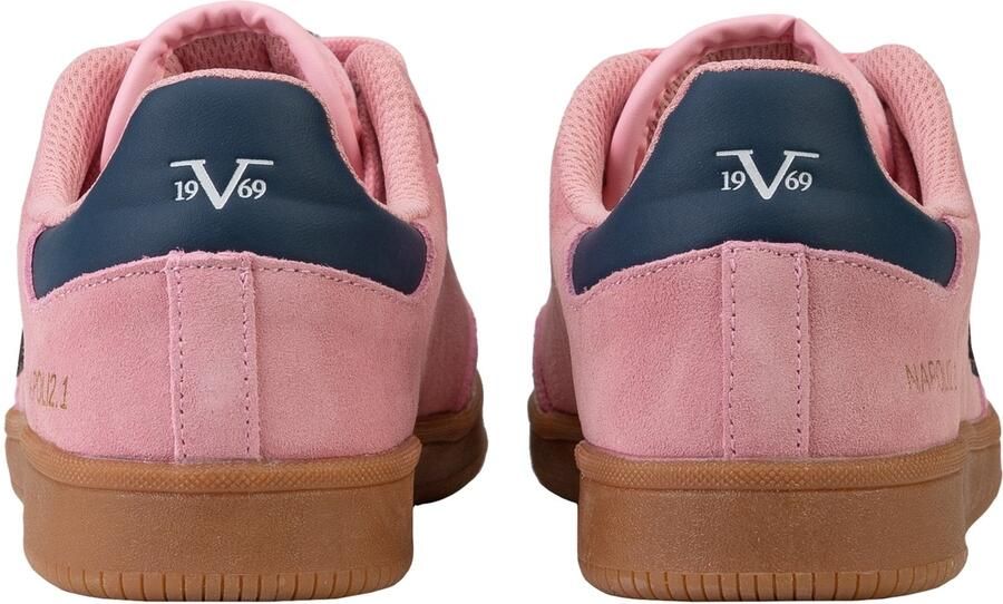 19V69 ITALIA Sneakers laag 'Napoli 2.1' navy pink - Foto 2