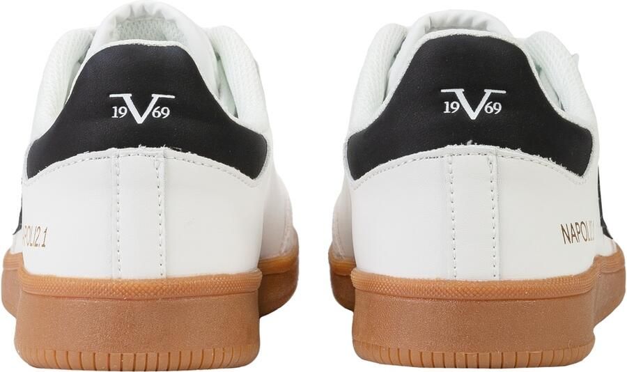 19V69 ITALIA Sneakers laag 'Napoli 2.1' zwart wit - Foto 2