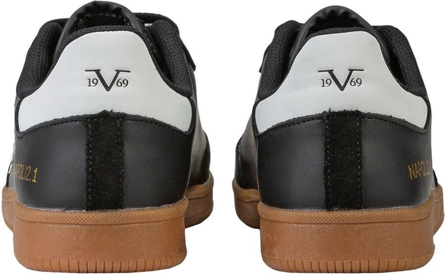 19V69 ITALIA Sneakers laag 'Napoli 2.1' zwart wit - Foto 2