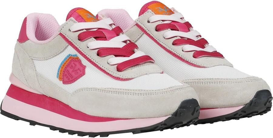19V69 ITALIA Sneakers laag 'VENEZIA 2.1' grijs pink rosa wit - Foto 2