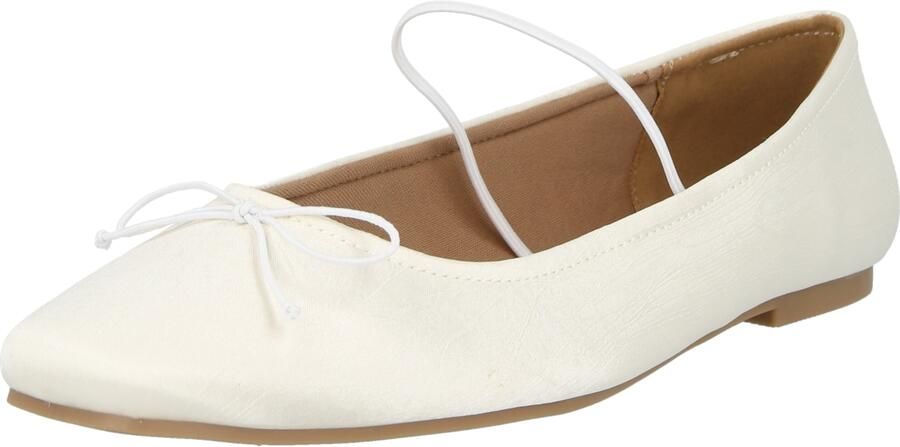 ABOUT YOU Ballerina met riempjes 'Chantal' wit - Foto 1