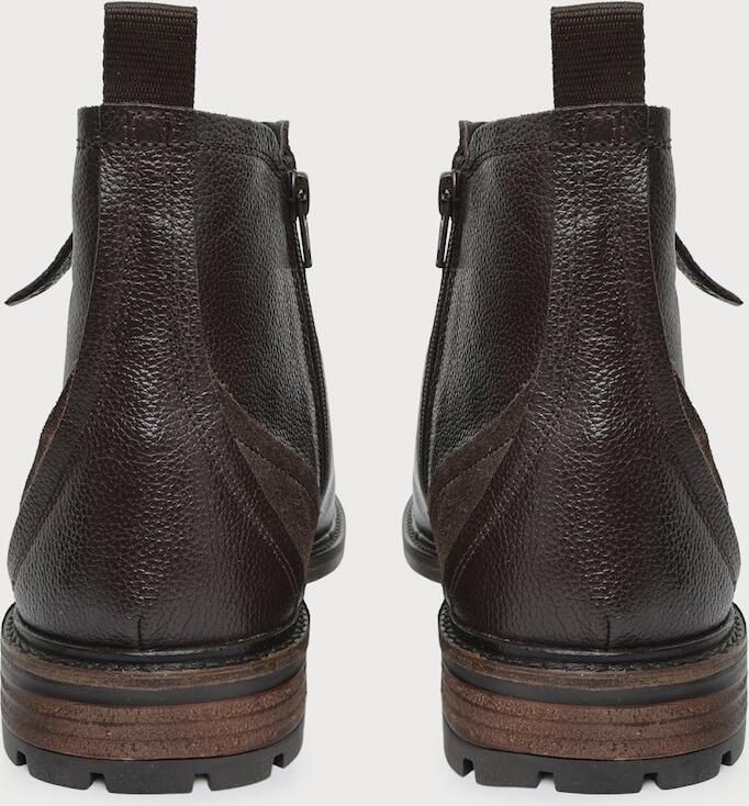 ABOUT YOU Boots 'Carl' donkerbruin - Foto 4