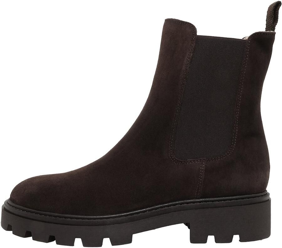 ABOUT YOU Chelsea boots 'Anne' donkerbruin