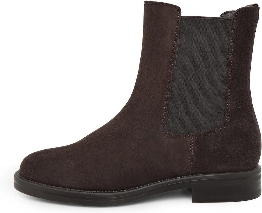 ABOUT YOU Chelsea boots 'Elin' donkerbruin