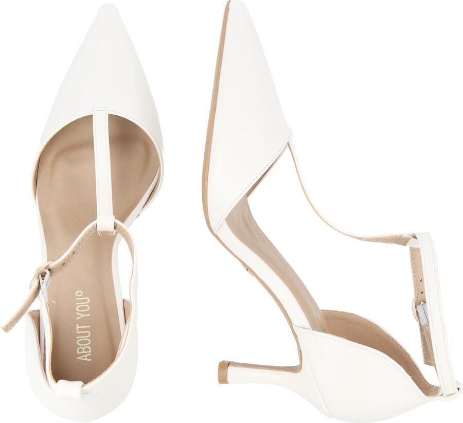 ABOUT YOU Pumps 'Amelia' wit - Foto 2