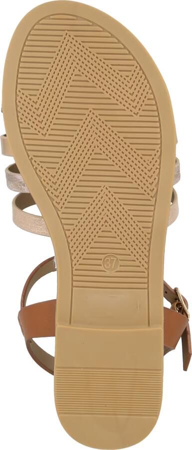 ABOUT YOU Sandaal 'Inga' cognac goud - Foto 3