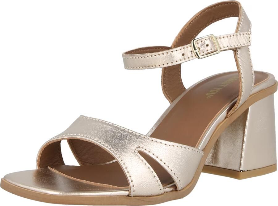 ABOUT YOU Sandalen met riem 'Ceylin' goud