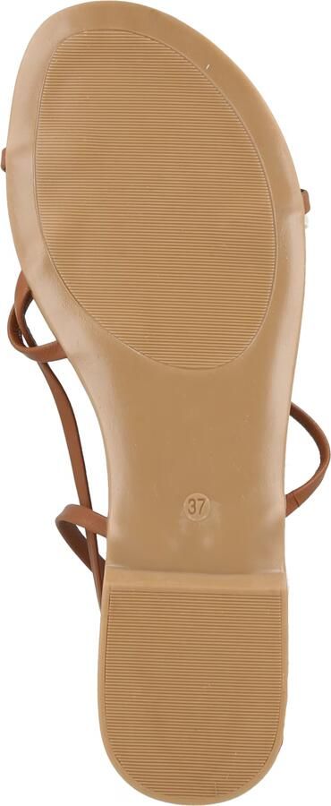 ABOUT YOU Sandalen met riem 'Dana' cognac - Foto 3