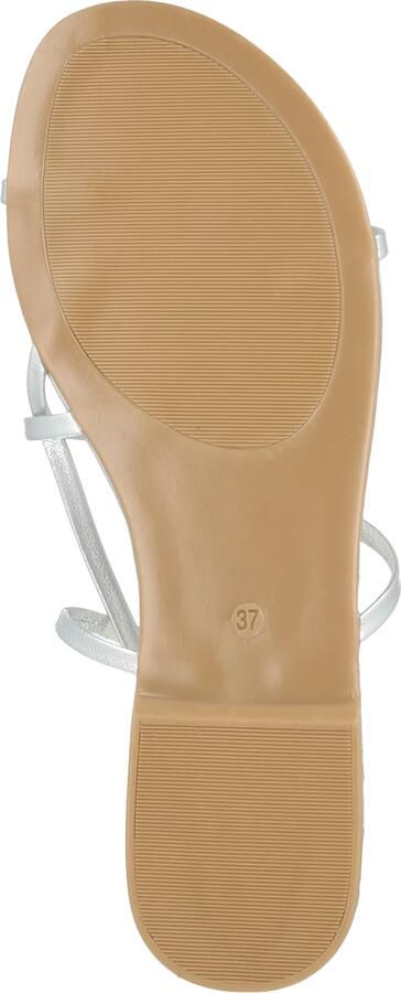 ABOUT YOU Sandalen met riem 'Dana' zilver - Foto 3