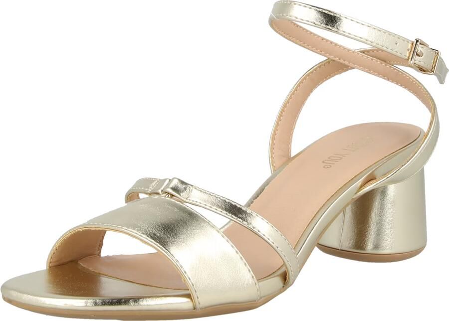 ABOUT YOU Sandalen met riem 'Eda' goud