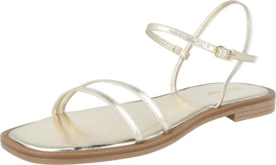 ABOUT YOU Sandalen met riem 'Lilian' goud