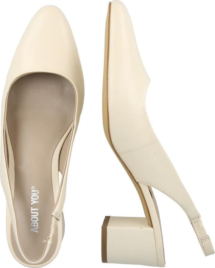 ABOUT YOU Slingpumps 'Aurelia' wolwit - Foto 2