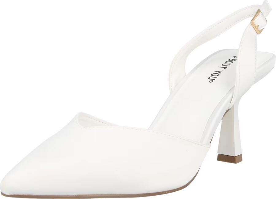 ABOUT YOU Slingpumps 'Violetta' wit