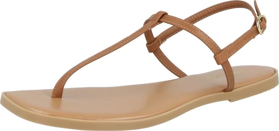 ABOUT YOU Teenslipper 'Cassandra' cognac