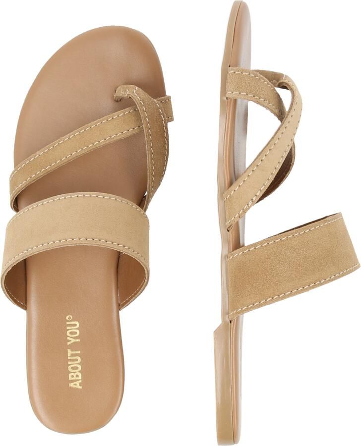 ABOUT YOU Teenslipper 'Chayenne' lichtbeige - Foto 2