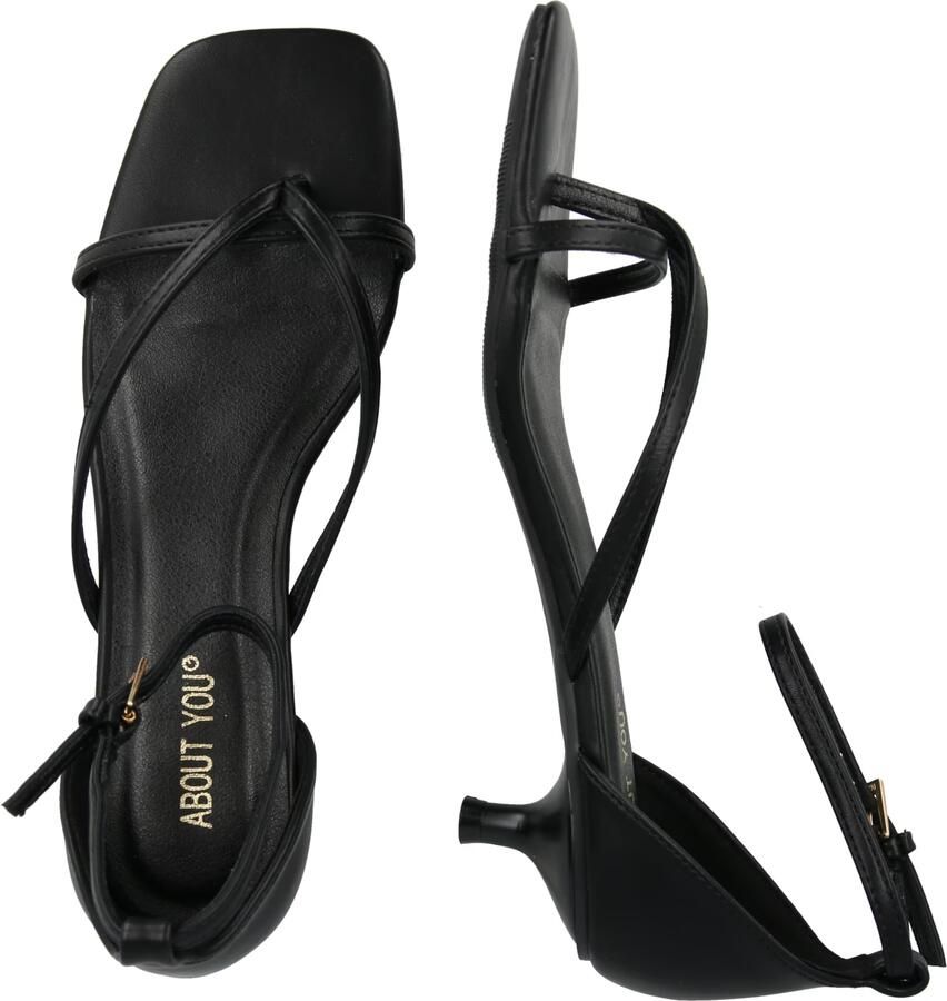 ABOUT YOU Teenslipper 'Enya' zwart - Foto 2