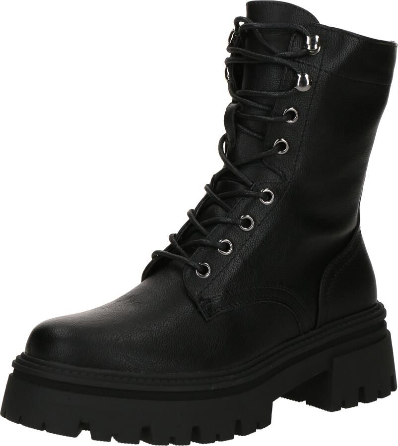 ABOUT YOU Veterlaarsjes 'Jasmina' zwart